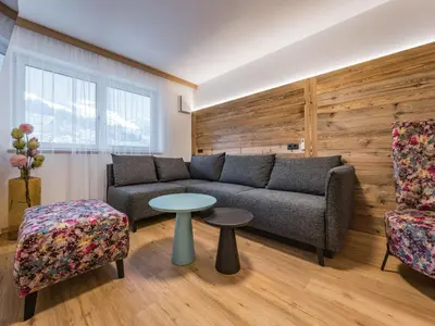 Ein Sitzbereich in der Unterkunft Apartment Montec-3 by Interhome