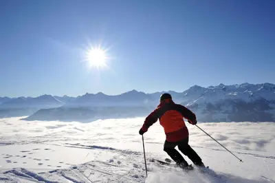 Achenblick im Winter