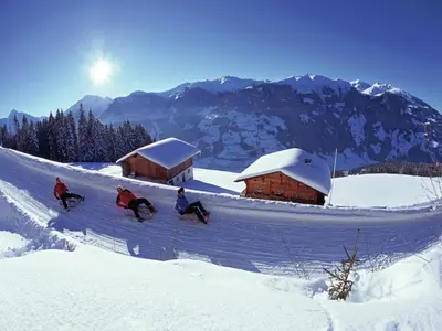 Cozy Apartment in Aschau im Zillertal near Ski Lift im Winter