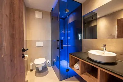 Ein Badezimmer in der Unterkunft Filzsteinresort Wohnungen Top 4