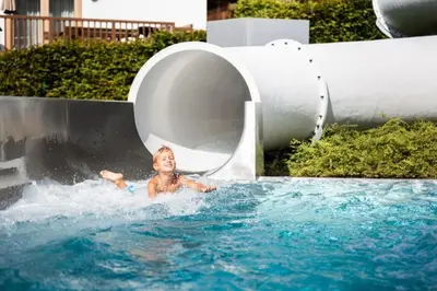 Der Swimmingpool an oder in der Nähe von Schöneben Haus Silberdistel