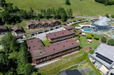 Der Swimmingpool an oder in der Nähe von Schöneben Haus Elisabeth