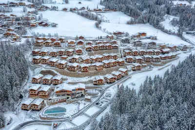 Nationalpark Chalet Keeseck im Winter