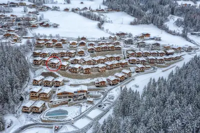 Nationalpark Chalet Gabelspitze im Winter