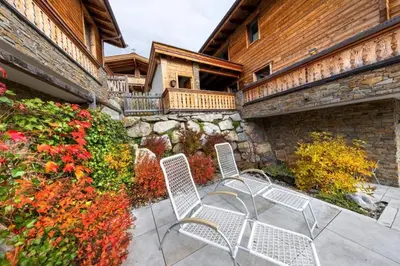 Ein Balkon oder eine Terrasse in der Unterkunft Nationalpark Chalet Hohe Warte 2