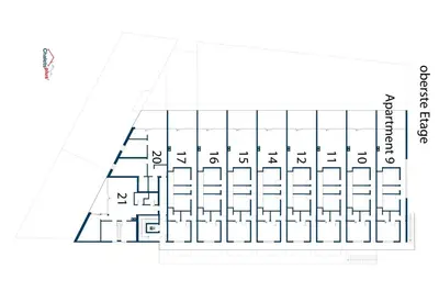 Grundriss der Unterkunft Residenz Wildkogelbahnen Top 11