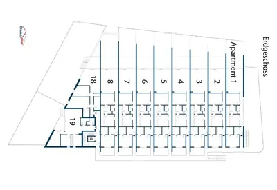 Grundriss der Unterkunft Residenz Wildkogelbahnen Top 19