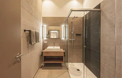 Ein Badezimmer in der Unterkunft Apartment Mit 2 Schlafzimmern