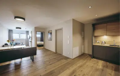 Küche/Küchenzeile in der Unterkunft Apartment Mit 2 Schlafzimmern