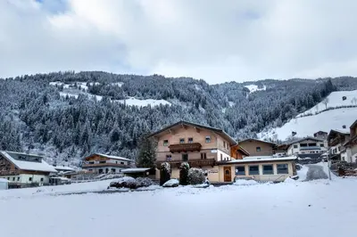 Haus Eckhausl Top 1 Steinbock im Winter