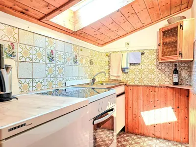 Küche/Küchenzeile in der Unterkunft Apartment Fichtenblick-4 by Interhome