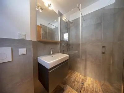 Ein Badezimmer in der Unterkunft Chalet in Neukirchen near Ski Lift