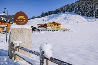 BEIM LOIS Dorfblick - by AlpenLuxus Collection im Winter