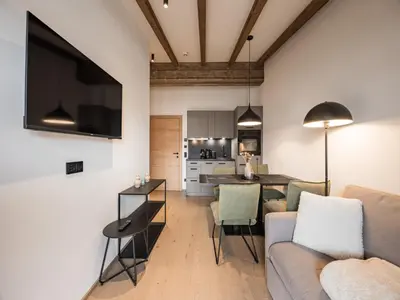 TV/Unterhaltungsangebot in der Unterkunft Stylish apartment in Kirchberg in Tirol