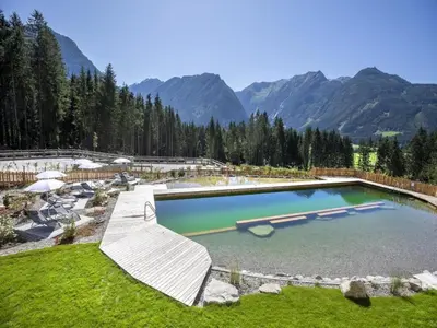 Naturlandschaft in der Nähe des Chalets