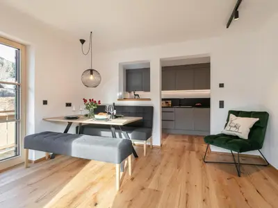 Küche/Küchenzeile in der Unterkunft Haus Tauernblick Top 3 und 4