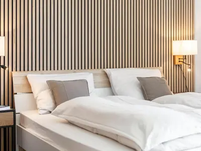 Ein Bett oder Betten in einem Zimmer der Unterkunft Brixen Alpin Living Top 8