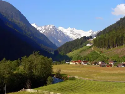 Naturlandschaft in der Nähe der Ferienwohnung