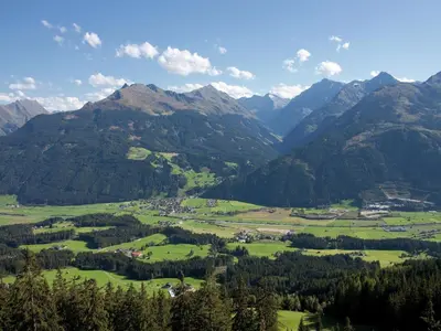 Naturlandschaft in der Nähe des Ferienhauses