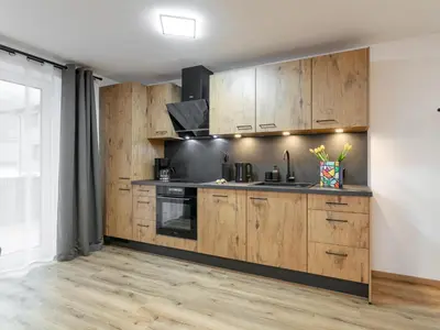 Küche/Küchenzeile in der Unterkunft Tennerhof Apartments Top 2