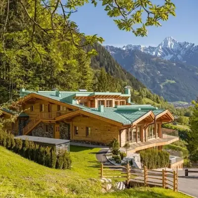 Chalet Residenz Mühlermoos - Bergpanorama