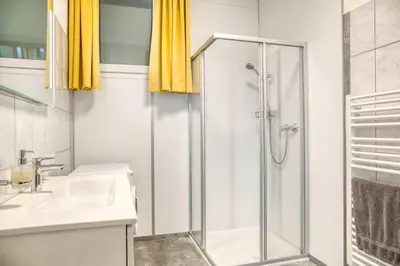 Ein Badezimmer in der Unterkunft Apart Sunnseitn
