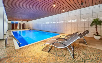 Der Swimmingpool an oder in der Nähe von Appartement Ski & Bike