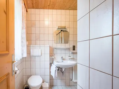 Ein Badezimmer in der Unterkunft Vintage Apartment in Fügen near Ski Area
