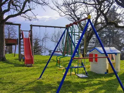 Ein Kinderspielbereich in der Unterkunft Apartment Untererhof-4 by Interhome