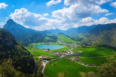 Naturlandschaft in der Nähe des Aparthotels