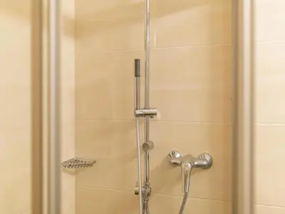 Ein Badezimmer in der Unterkunft Apartment in Zillertal near Spieljochbahn