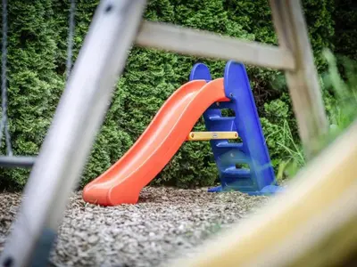 Ein Kinderspielbereich in der Unterkunft Apartment in Zillertal near Spieljochbahn