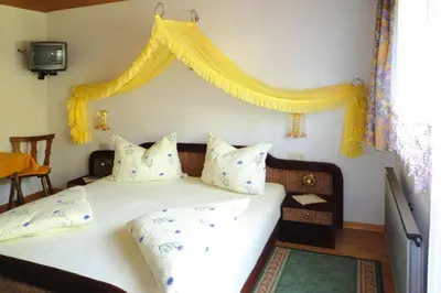 Ein Bett oder Betten in einem Zimmer der Unterkunft Country House in Zillertal near Spieljochbahn
