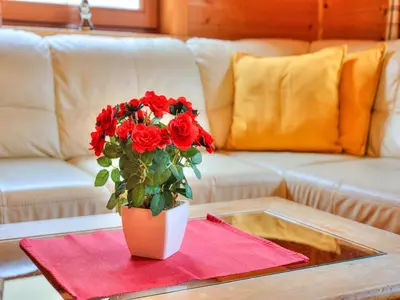 Ein Sitzbereich in der Unterkunft Feriendorf Wildschönau in Kitzbühel Alps