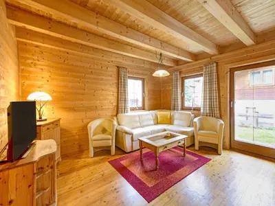 Ein Sitzbereich in der Unterkunft Feriendorf Wildschönau in Kitzbühel Alps