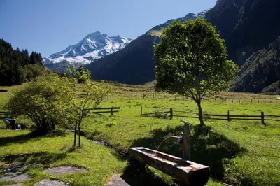 Naturlandschaft in der Nähe der Ferienwohnung