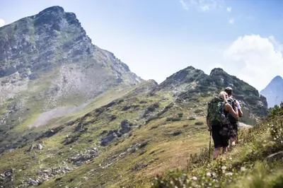 Naturlandschaft in der Nähe des Chalets