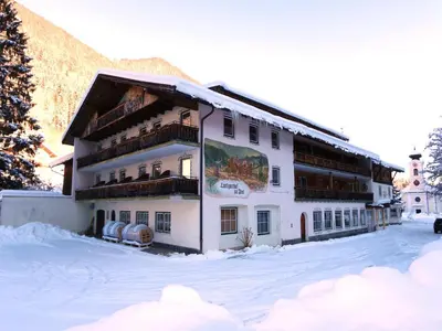 Alpenlodge, Ferienwohnung 8 im Winter
