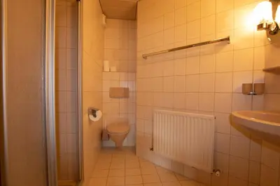 Ein Badezimmer in der Unterkunft Christof,s Ferienwohnung WILD230