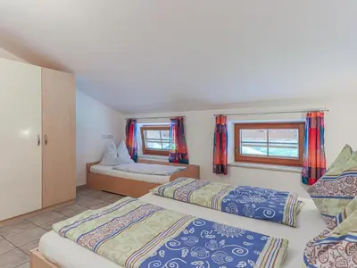 Ein Bett oder Betten in einem Zimmer der Unterkunft Koglbauer - Apartment Nr 4 und 5