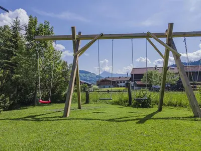 Ein Garten an der Unterkunft Weberhof Top 1