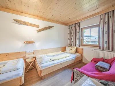 Ein Bett oder Betten in einem Zimmer der Unterkunft Weberhof Top 1-2-3-4-5