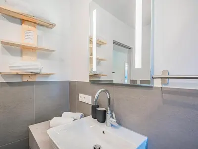Ein Badezimmer in der Unterkunft Tirola Bude Lisi Sepp Top 3-4