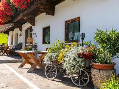 Ein Garten an der Unterkunft Anna Maria