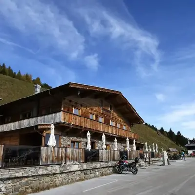 Unique alpine pasture in the Zillertal mountains