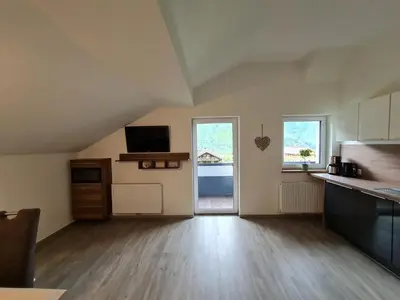 Küche/Küchenzeile in der Unterkunft Haus Michael