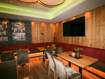 Ein Sitzbereich in der Unterkunft Apartment Erzherzog's Apts-Zillertal Kaiser Lodge by Interhome
