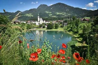 Naturlandschaft in der Nähe der Ferienwohnung