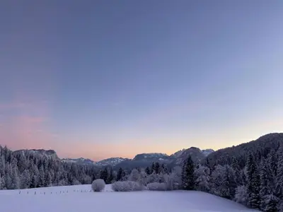 Naturlandschaft in der Nähe des Ferienhauses