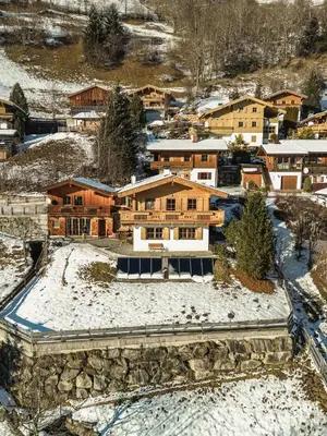 Chalet Obenland Kitzbüheler Alpen Suite im Winter